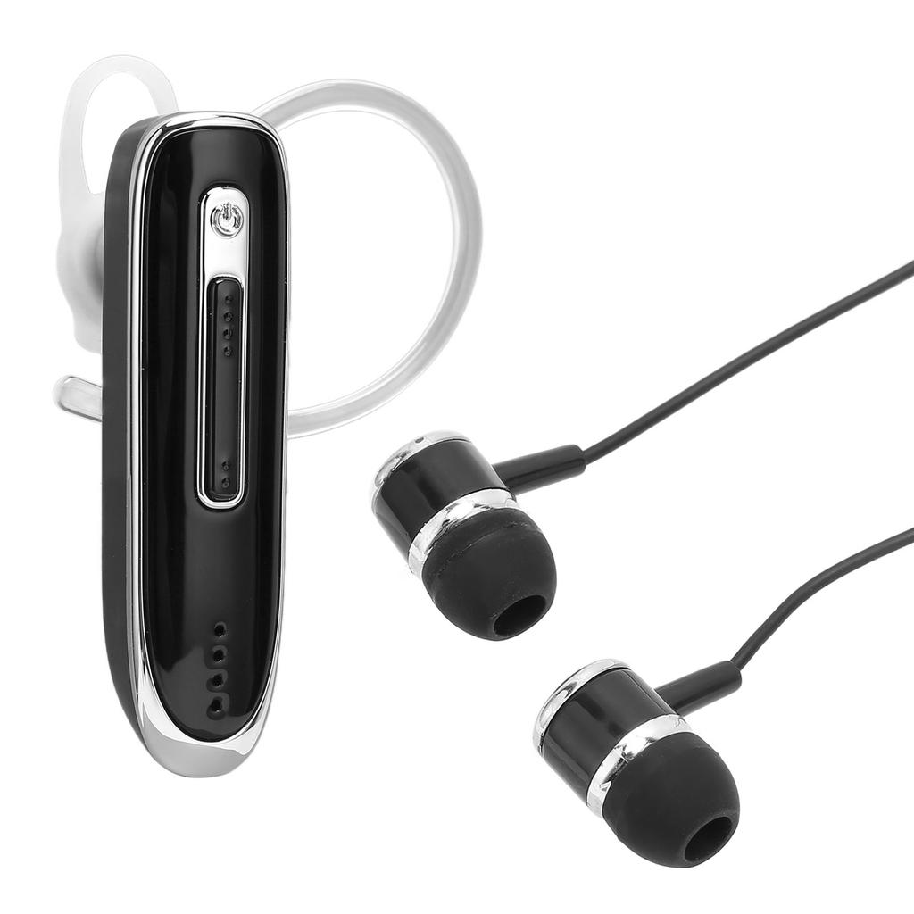 Bluetooth Earpiece Stylish HiFi Stereo Sound Clear Calls Single Ear To Binaural Sport 4.1 Bluetooth