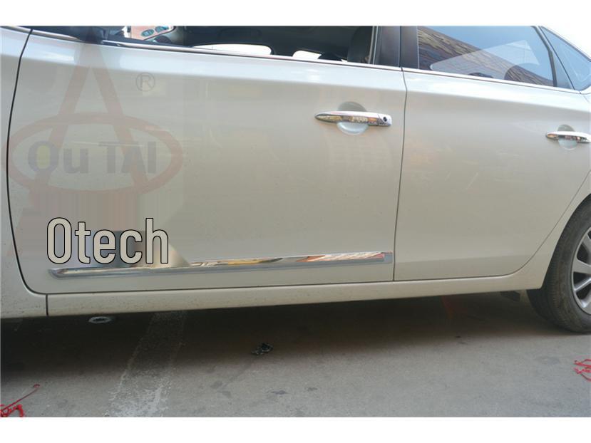 12-19 New Sylphy ABS Electroplated Door Edge Anti-Collision Strip