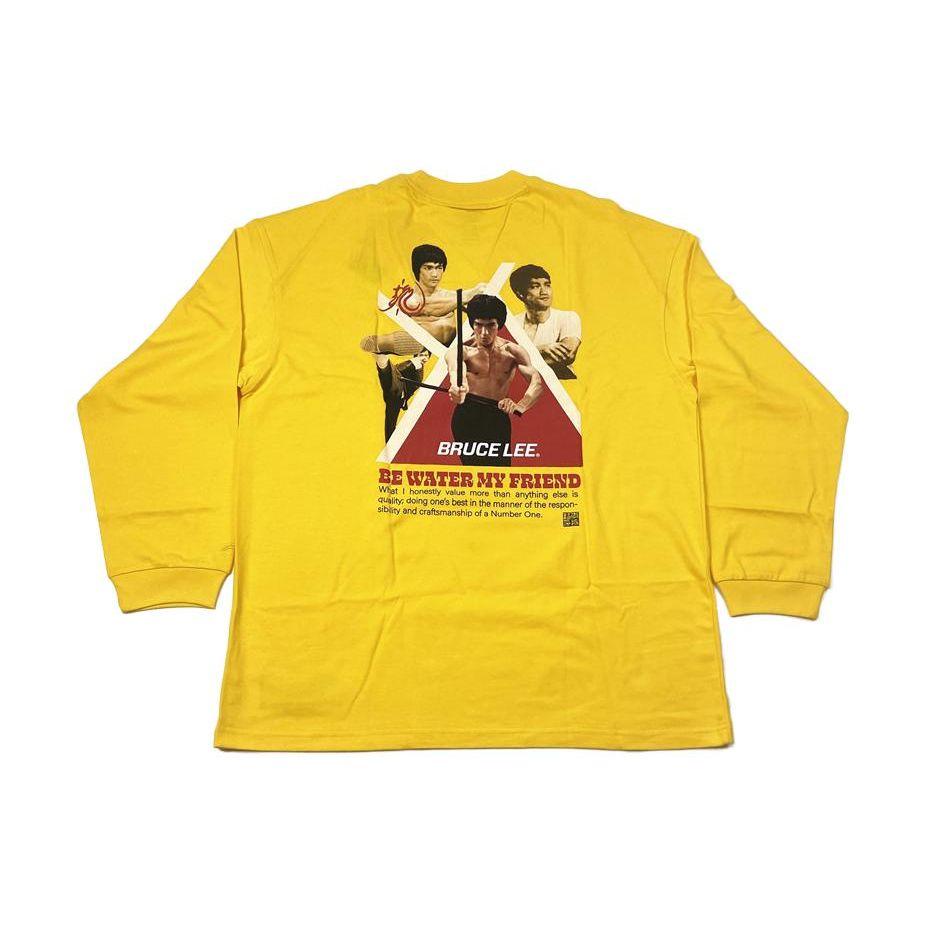 Li Ning Sports Trend Series Warm Breathable Loose Fit Long Sleeve T-Shirt Men Tops Yellow AHSRB85-3