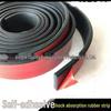 Self-Adhesive Rubber Strip: Glass Gasket, Anti-collision, Non-slip, Wear & Pressure-Resistant Sealing.