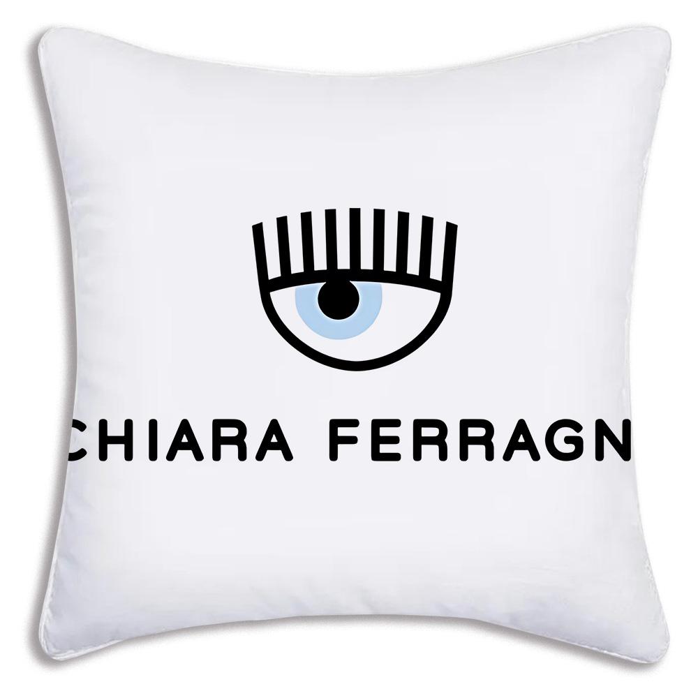 Hot Eyes Pillow Covers Cartoon Sofa Decorative Home C-Chiara Double-sided Printing Short Plush Cute Cushion F-Ferragnies Cover