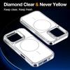 For iPhone 16 Pro Case Compatible with MagSafe Lens Kickstand TPU Acrylic Phone Cover with Matching Hand Strap