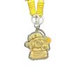Lucky Cat Keychain with 999 Gold God of Wealth Charm and Phone Chain