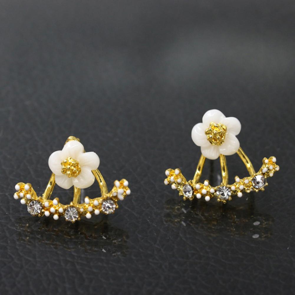 Women Fashion Jewelry Cute Daisies Ear Stud Earrings