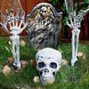 Halloween Realistic Skull Hand Arm Party Home Garden Lawn Decor Outdoor Party Spooky Yard Horror Skeleton Arm Decoration Props