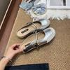 French Inner Heightening Bag Head Half Slippers Women'S Summer Outer Wear Casual Versatile One-Pedal Muller Sandals