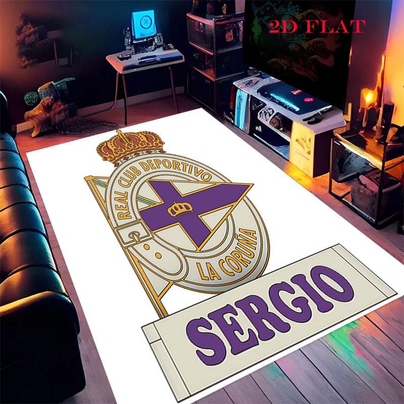 Deportivo Poster Poster Carpet Rug for Living Room Bedroom Home Sofa Decoration,Kids Play Nonslip Floor Mat