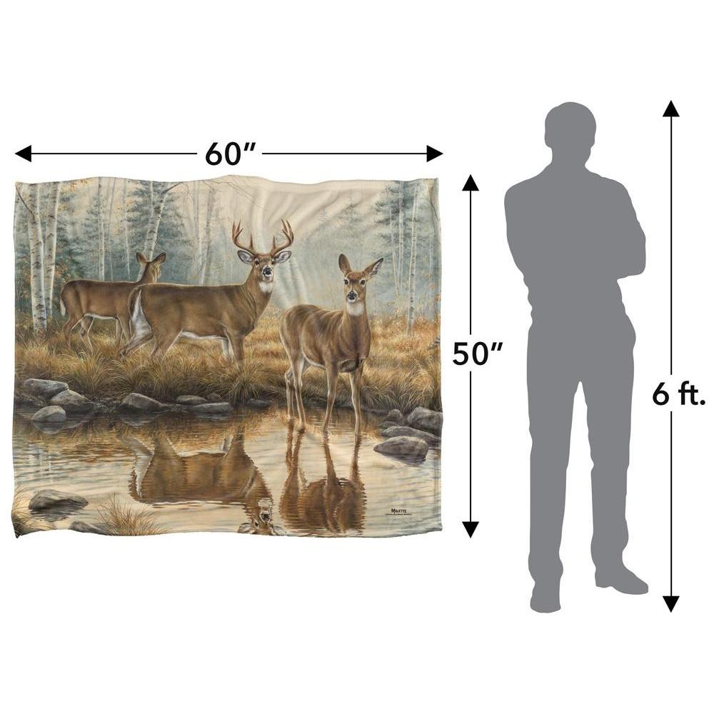 Wild Wings Reflections 2 Silky Autumn Supersoft Blanket