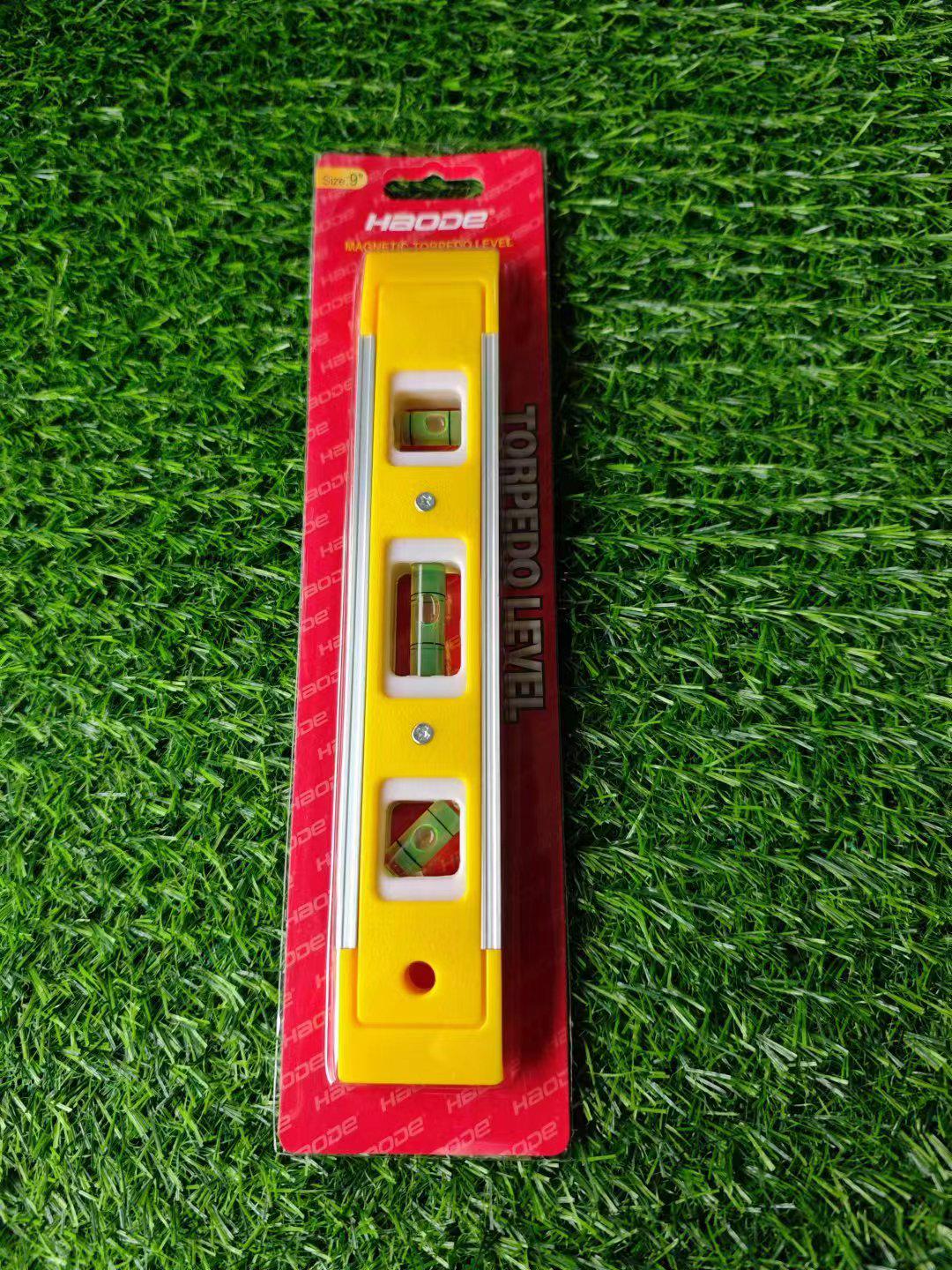 High-Precision Magnetic Spirit Level - Aluminum Straight Edge Measurement Tool
