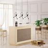 Modern Charming Hanging Chandelier Creative Iron People Lamp Elegant Hanger