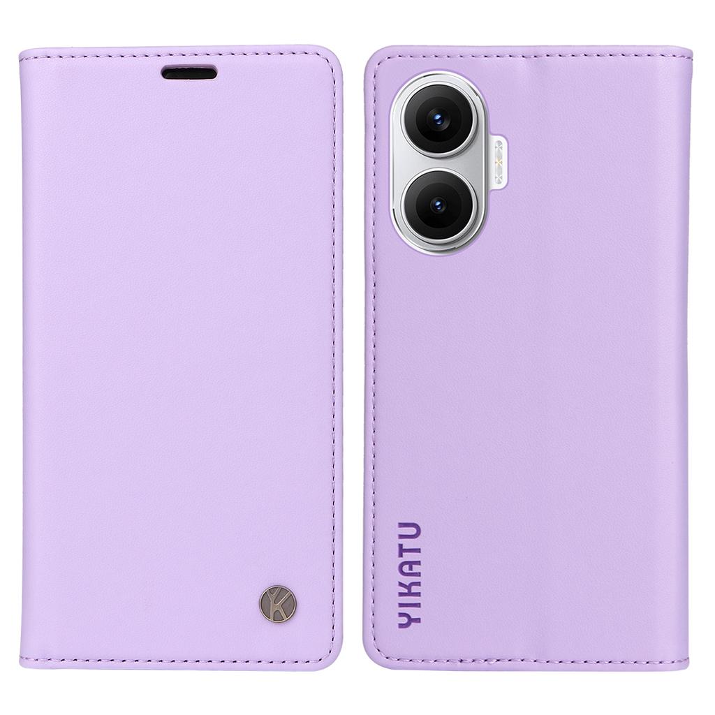 For Xiaomi Poco F7 5G/Redmi Turbo 4 Pro 5G Phone Cases YIKATU Magnetic Closure PU Leather Mobile Cover