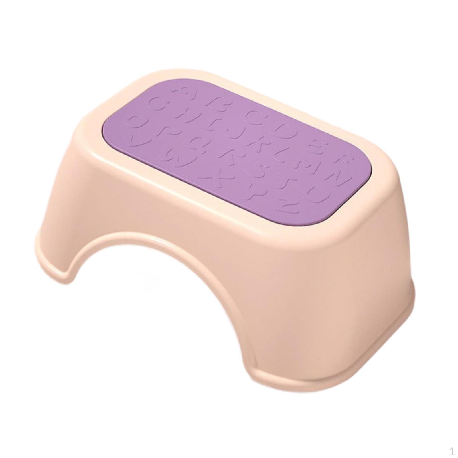 

Детский табурет-стремянка, горшок с противоскользящим покрытием, прочная кухонная раковина для гостиной розовый