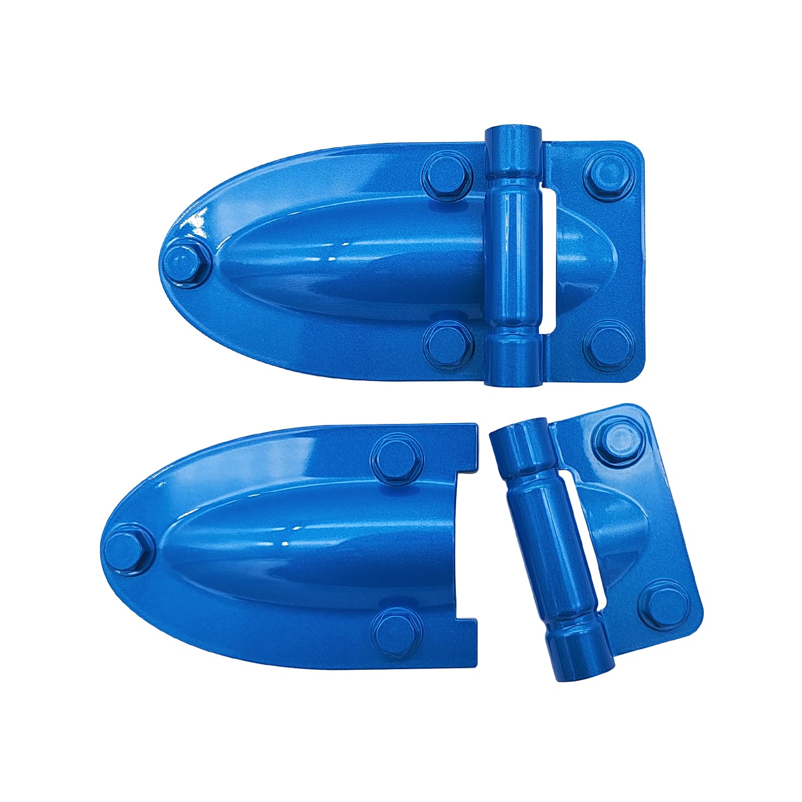 

HOLACAR Jimny Накладки на внешние петли дверей для Jimny Накладки на муляжные петли для боковой части капота автомобиля Легко совместимы с Jimny Sierra 2 накладки, JB64, Двери, синий