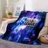 1 Stück Decke - Spiel Rocket League Print Design, Leichte Decke für Sofa, Bett - Weich & Warm, Geschenk für Alle Jahreszeiten
