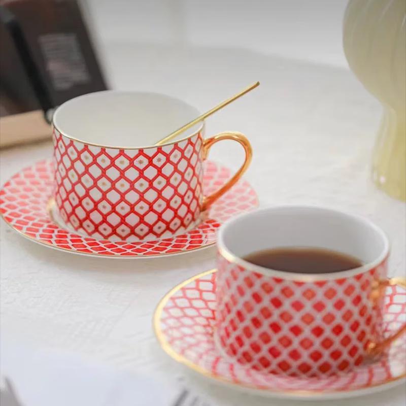 Набор кофейная чашка и блюдце Ломоносов STAR