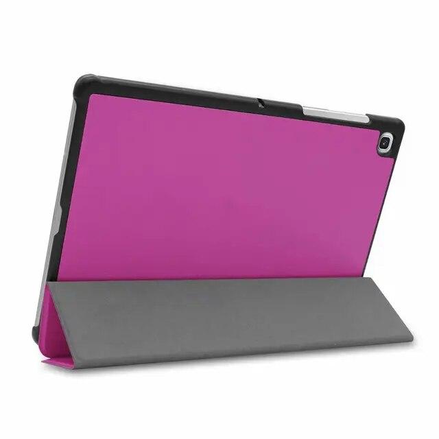 Pouzdro pro Samsung Galaxy Tab A 10.1 2019 Pouzdro T510 / T515 Ultra Slim Kožený magnetický stojánek Kryt SM-T510 SM-T515 Funda Capa