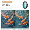 Adjustable ND & CPL Filter for DJI Action 5 Pro/4/3 Cameras