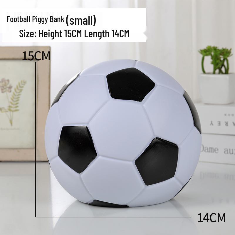 Creative Football and Basketball Silicone Piggy Bank - Anti-Drop Money Box for Kids, Students, and Home Decoration