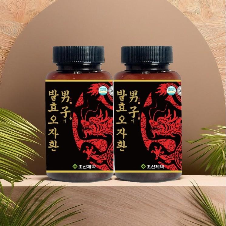 

Chosun Pharmaceutical Men s Fermented Oh Ja-Hwan ,Korean health food 2 Packs (200g)