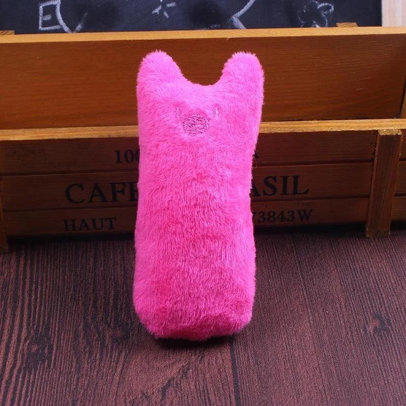 Practical Molar Cat Toy Cute Fun Interactive Plush Pet Chewing Sounding Kitten Claws Thumb Pillow Accessories