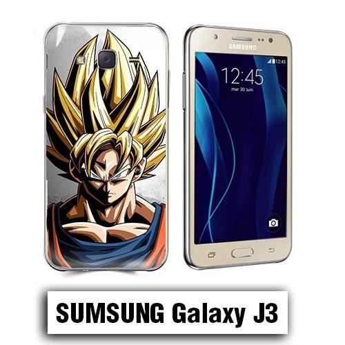 Coque Samsung J3 2016 Sangoku Super Sayen Dragon Ball