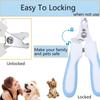 New Dog Nail Clipper Scissors Kitten Nail Toe Claw Clippers Trimmer Labor-Saving Grooming Tools for Animals General Pet Supplies
