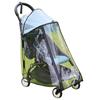 Universeller Baby-Kinderwagen Regenschutz Klar EVA Kinderwagen Sonnenschutz Einfach Faltbarer Wagen Schutzhülle Abdeckung für Reise Shopping