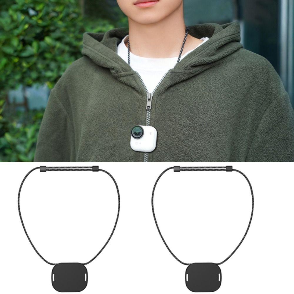 Adjustable Magnetic Neck Mount Suspension Neck Hanging Bracket for Insta360 GO Ultra Vlog Shooting