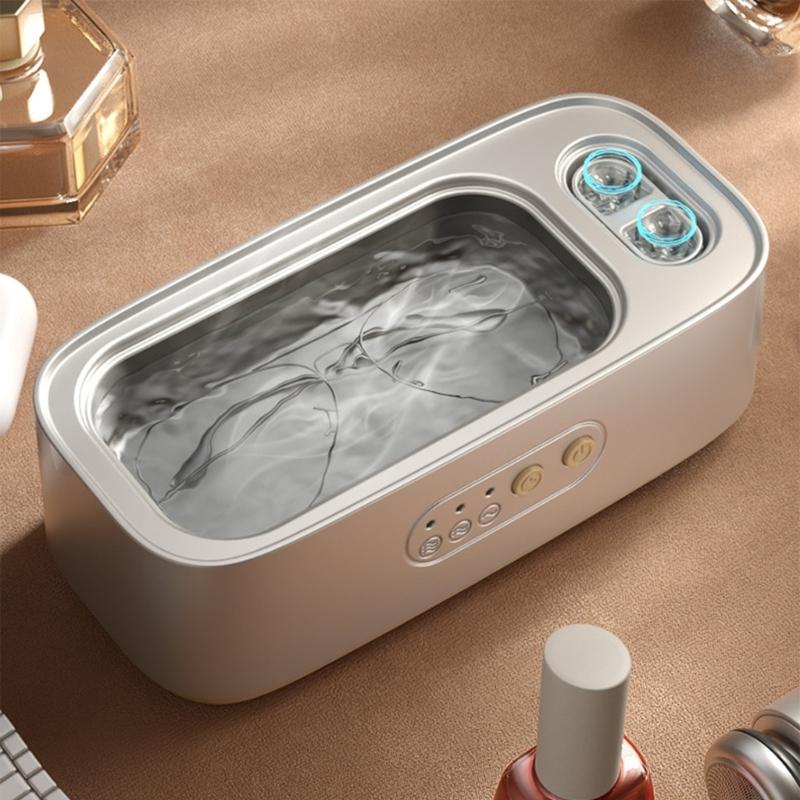Practical Jewelry Cleaner Glasses Cleaner Efficient Cleaner Jewelry Cleaning Machine Eyeglass Cleaner for Jewelry