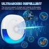 Ultrasonic Pest Repeller: Cockroaches, Rodents, Insects & Mosquitoes Control Device