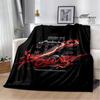 HKS Racing Car Printed Blankets Fashion Warm Blanket Soft And Comfortable Blanket Home Travel Blankets BedLinings Birthday Gift