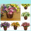 Lifelike Artificial Chrysanthemum Bouquet With 28 Daisy Heads For Home And Party Decor