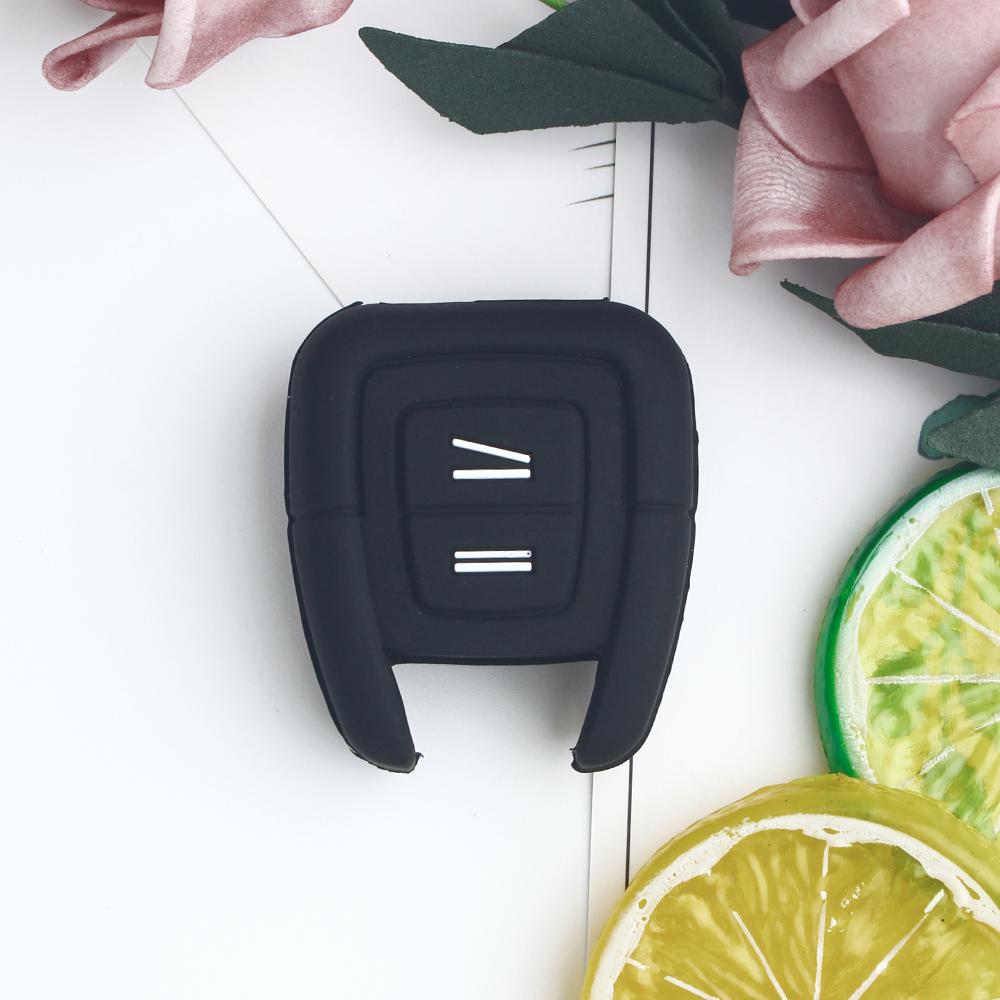 

Чехол для дистанционного ключа с 3 кнопками, силиконовый чехол-брелок для Opel VAUXHALL VECTRA ASTRA ZAFIRA Tigra Omega Signum Frontera чёрный