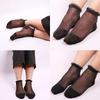 Fashion Women Summer Ruffle Glitter Mesh Ankle Socks Gauze Fishnet Socks Women Socks Fashionable Sexy Funny Sock Hosiery