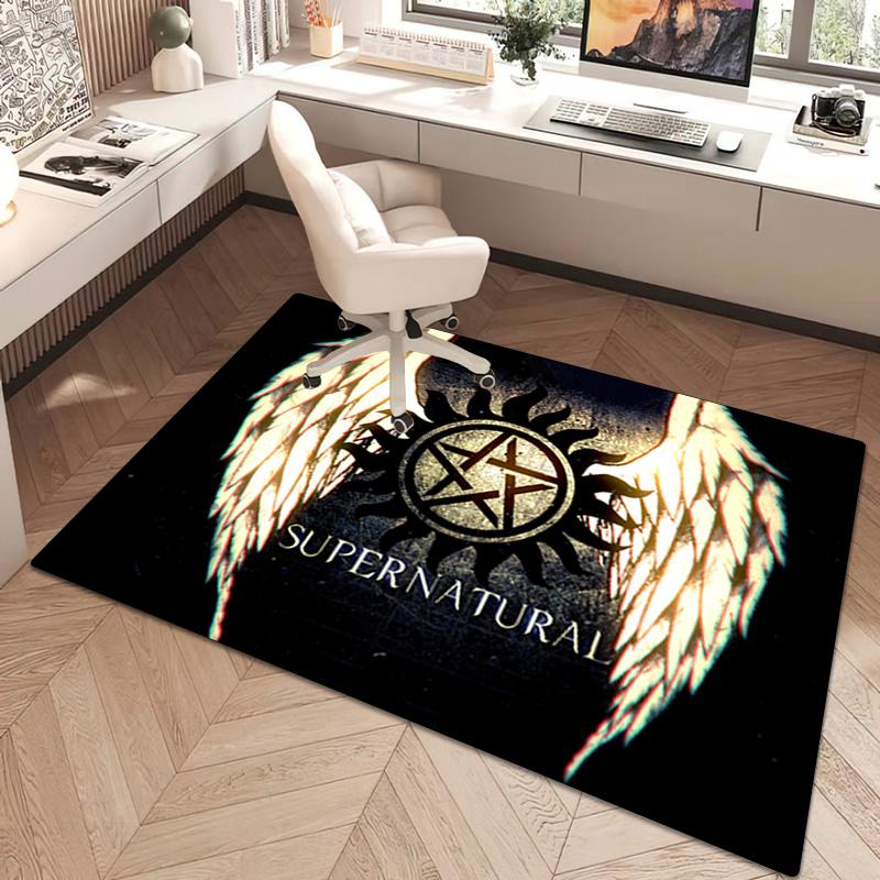 Supernatural Rug - Home carpet Office Decorative Carpet For Living Room Bedroom Door Mat Floor Rug Computer Chair Area Rug