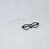 Cotton Doll Glasses: 10x20cm Plush Replacement Accessories with 17M Pull Cloth Pendant Glasses
