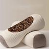 Cylindrical Buckwheat Pillows Breathable Help Sleep Spine Pillow Anti-arch Neck Pain Relief Cervical Vertebra Pillow for Adults