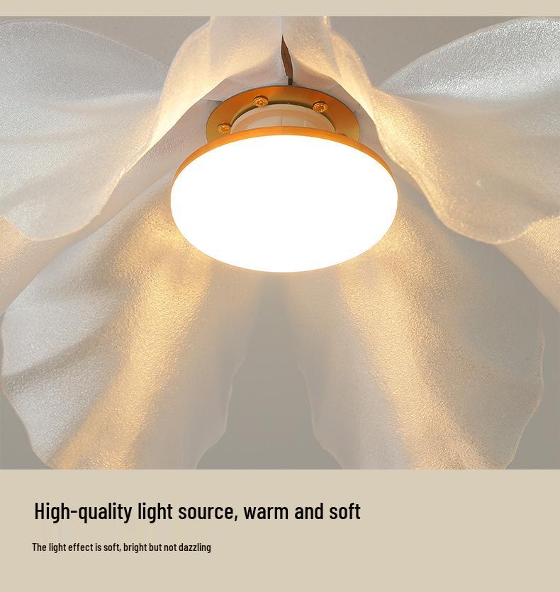 French Vintage Petal Chandelier for Living, Dining, Bedroom, or Study