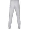 Calvin Klein Solid Color Letter Logo Print Cuffed Knit Sweatpants Men Bottoms Gray 40GC202-082