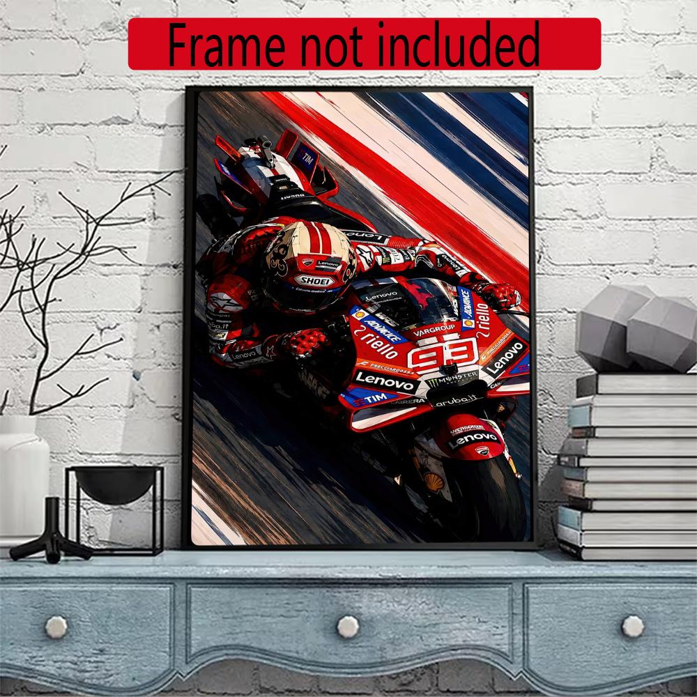 Jorge Lorenzo 5D Diy Diamond Paintings Mosaic Wall Round Diamond Art Painting Kits Embroidery Crystal Accessories Frameless