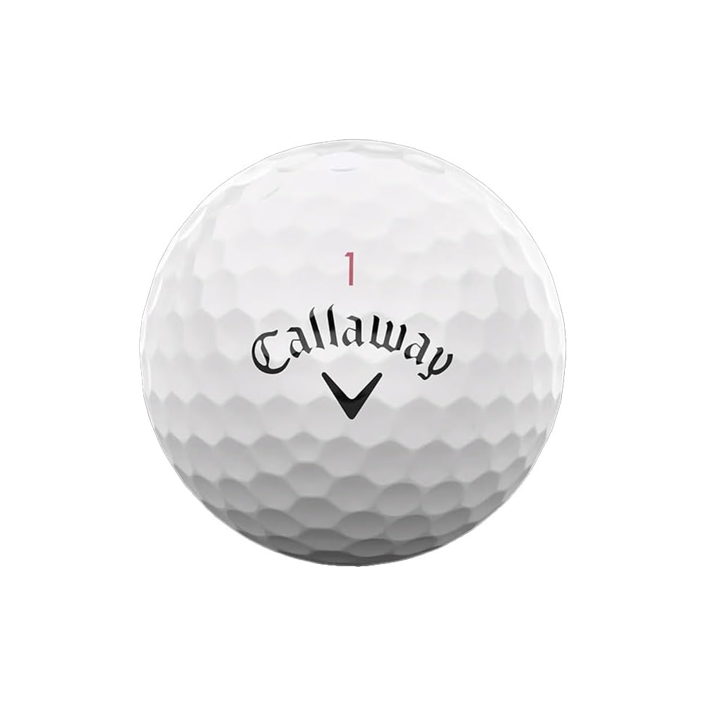 Callaway Chrome Tour Golf Balls White 3-Pack Durable Performance Design