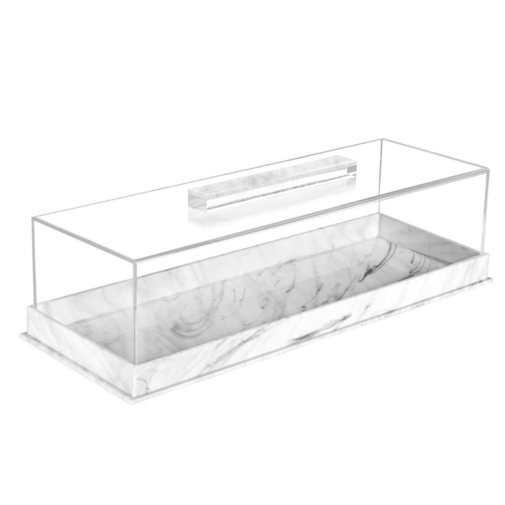 Dust-proof Cake Packaging Box Non-slip Bottom Bread Storage Container Cake Display Tray Hotel