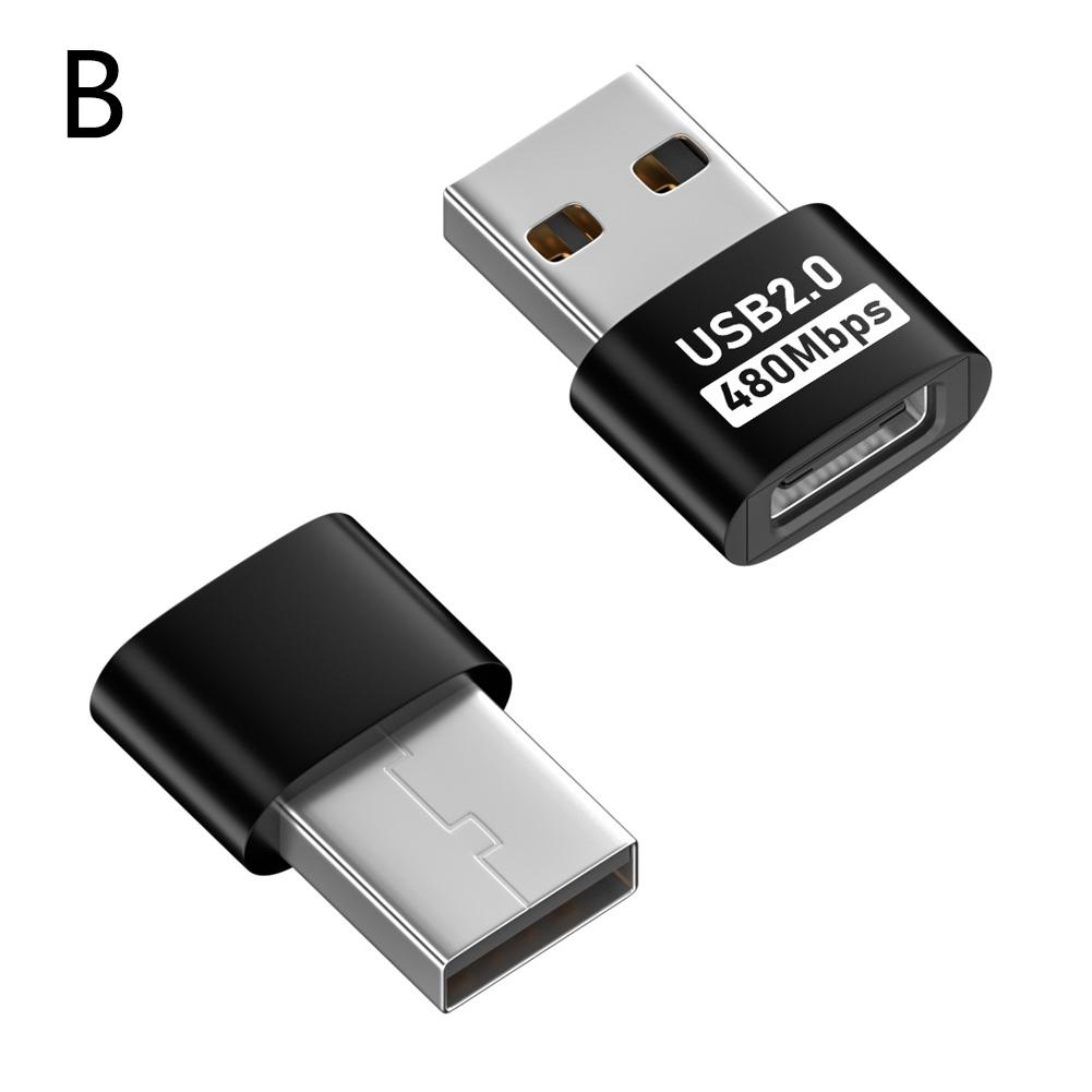 USB 2.0 Adapter OTG Type C To USB Adapter TypeC USB C Male To USB Female Male Adapter Converter Type C To USB Adapter