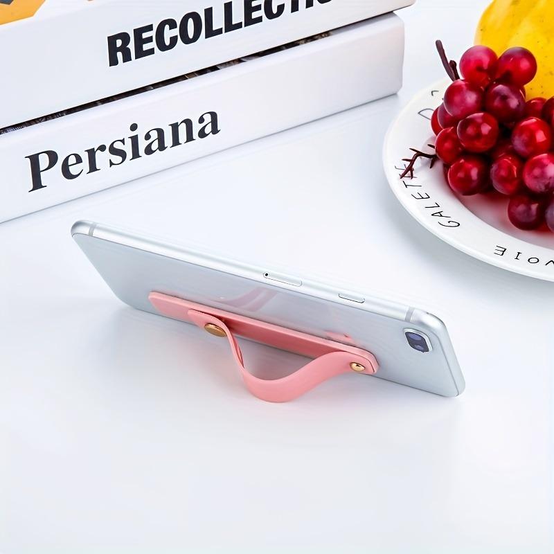 Convenient Telescopic Finger Strap for iPhone Pro Max Mobile Phone Holder Finger Ring Buckle Desktop Adhesive Finger Ring Strap