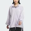 adidas Dance Jacket With Letter Print Women Jacket Silver Purple JI9767