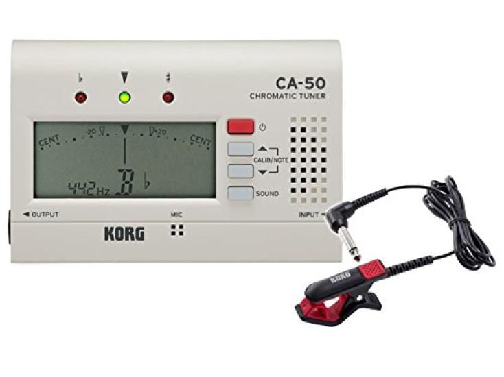 

Комплект хроматического тюнера KORG CA-50 + контактного микрофона CM-300-BKRD
