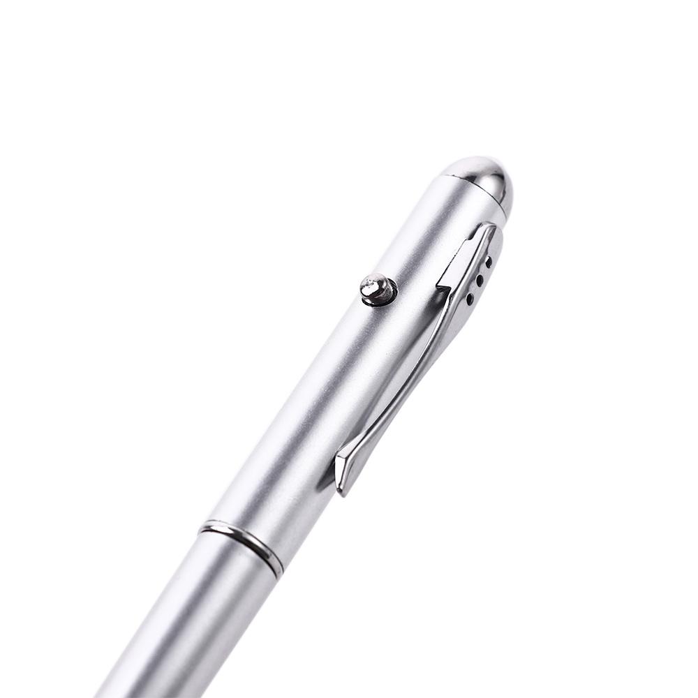 Light Highlighter Colorless Invisible Ink Pen Luminous Light Pen 2 in1 Ballpoint Pens Magic Spy Pen