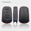 Leather Car Key Cover Bag Remote Fobs Case For Hyundai Veloster Sonata Solaris Elantra Ix35 I30 Kia Soul Sportage Sorento Forte