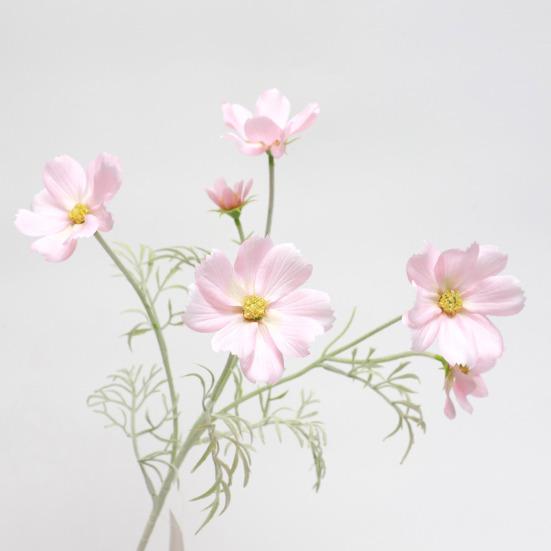 Künstliche Cosmeenblumen 23" Kunstseide Cosmeenblütenstiel Kunstblumen-Arrangements für DIY Hochzeitssträuße Heim-Büro Tischvasen-Dekoration