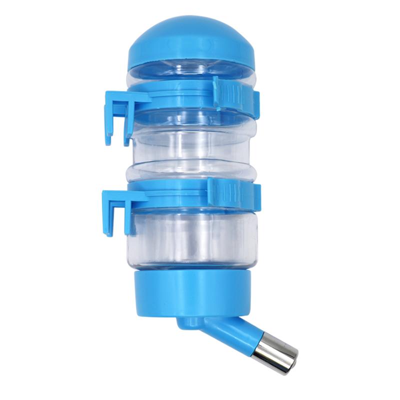 

1 шт. 400 мл Питомец Кролик Хомяк Подвесная Бутылка для Воды Автоматическая Поилка для Кроликов Портативная Поилка для Кролика Морской Свинки 400ml синий